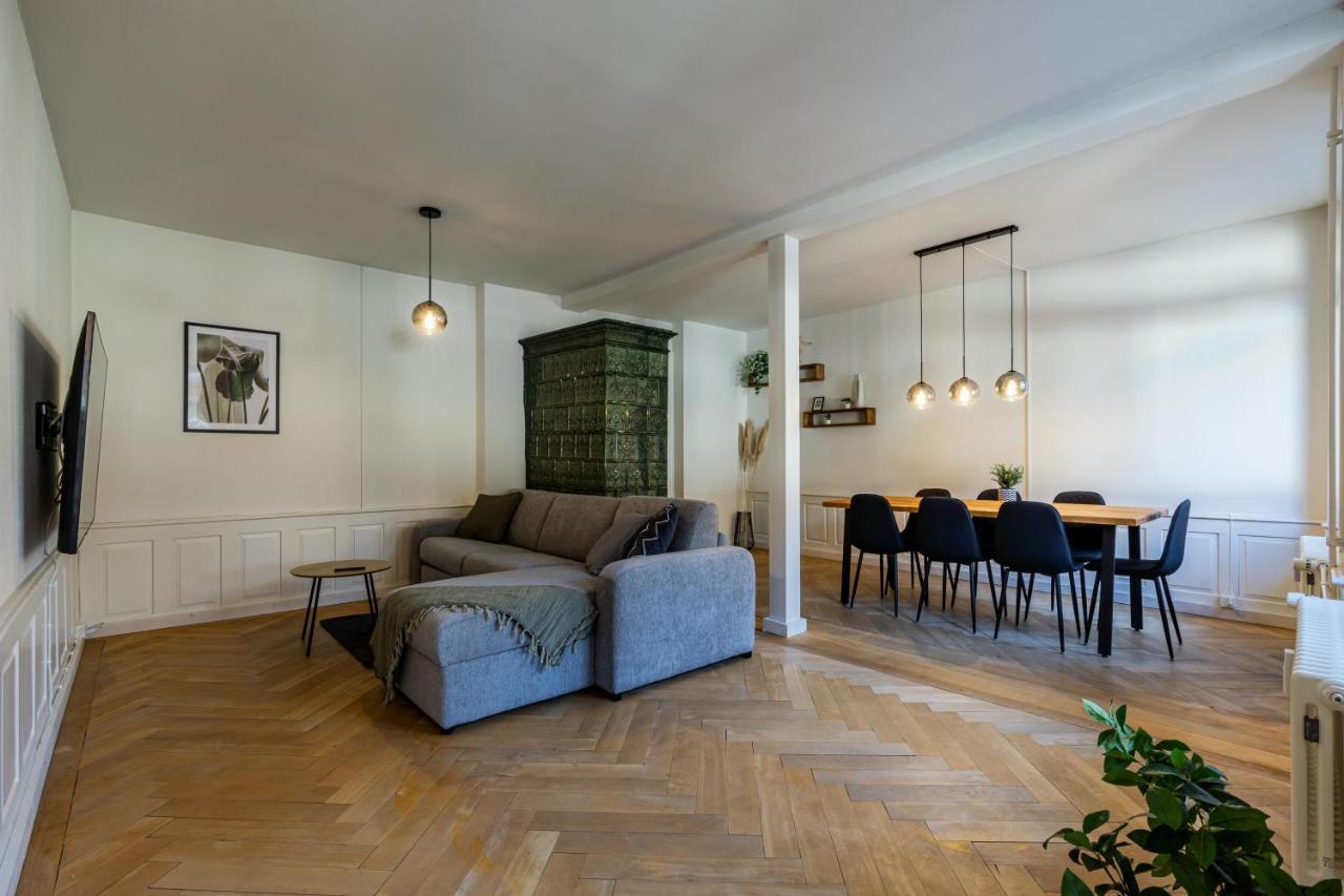 Historische Wohnung Im Herzen Der Thuner Altstadt Екстериор снимка